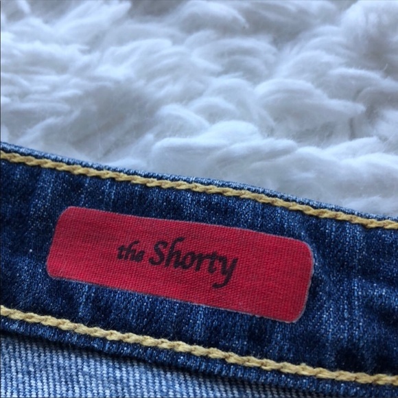 AG Adriano‎ Goldschmeid The Shorty Capri cropped denim cuff jeans 31 HPx3! - Picture 7 of 8